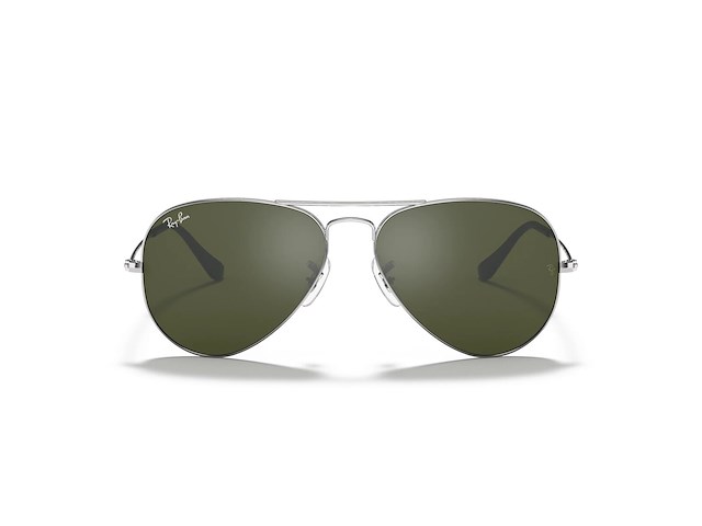 Rayban - zonnebril - aviator silver - ref. 2043 - g15 green - afbeelding 2 van  5