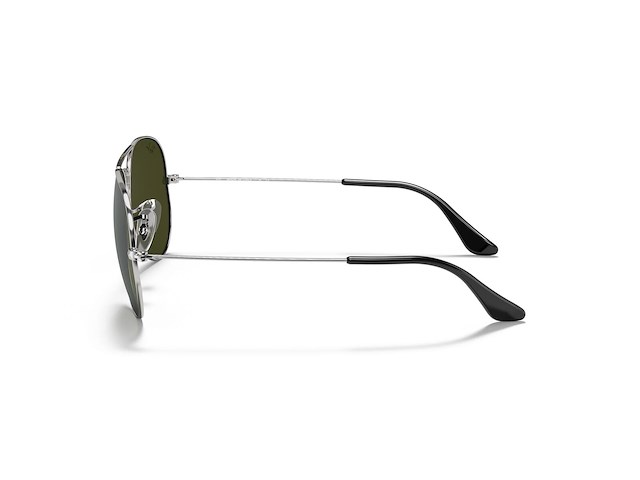 Rayban - zonnebril - aviator silver - ref. 2043 - g15 green - afbeelding 3 van  5