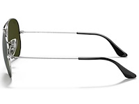 Rayban - zonnebril - aviator silver - ref. 2043 - g15 green - afbeelding 3 van  5