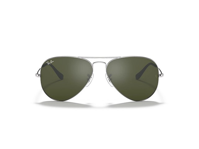 Rayban - zonnebril - aviator silver - ref. 2043 - g15 green - afbeelding 2 van  5