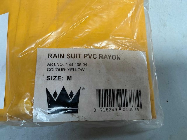 Rayon pvc regenpak (21x) - afbeelding 3 van  4