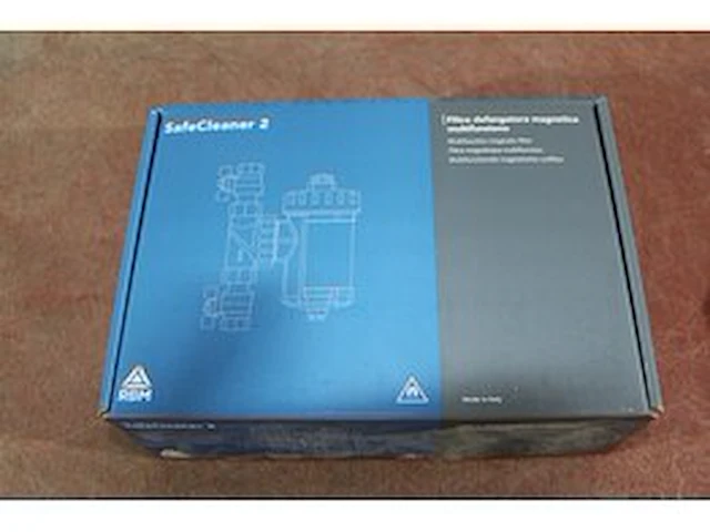 Rbm safecleaner 2 magnetische vuilfilter met afsluitkranen - afbeelding 1 van  3