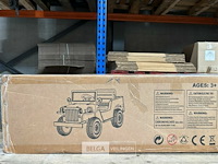 R/c kids military ride on car - army green - afbeelding 3 van  5