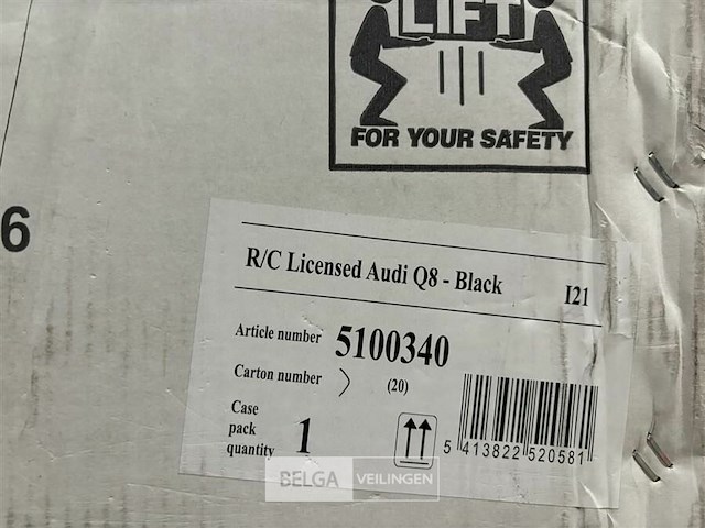 R/c licensed audi q8 - black - afbeelding 4 van  4