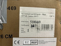 R/c licensed audi r8 spyder black - afbeelding 4 van  4