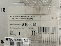 R/c licensed audi rs6 - black - afbeelding 2 van  2