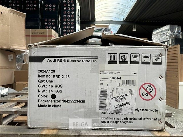R/c licensed audi rs6 - black - afbeelding 3 van  4