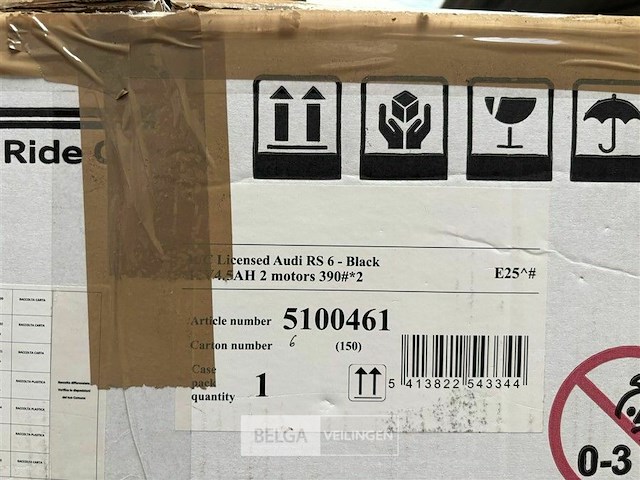 R/c licensed audi rs6 - black - afbeelding 4 van  4