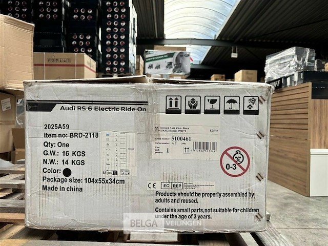 R/c licensed audi rs6 - black - afbeelding 2 van  3