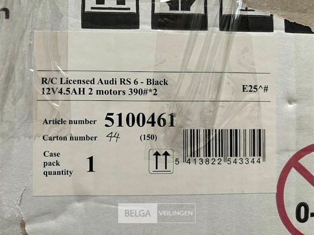 R/c licensed audi rs6 - black - afbeelding 4 van  4