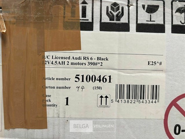 R/c licensed audi rs6 - black - afbeelding 4 van  4