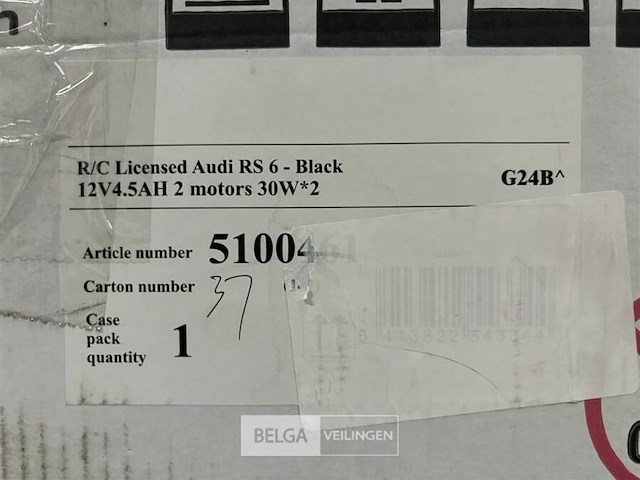 R/c licensed audi rs6 black - afbeelding 4 van  4