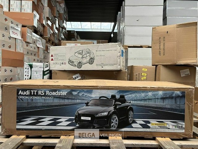 R/c licensed audi tt rs roadster - black - afbeelding 1 van  3