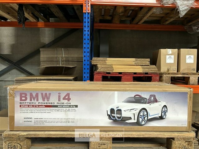 R/c licensed bmw i4 - blue - afbeelding 1 van  4