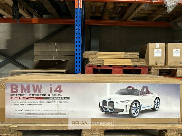 R/c licensed bmw i4 - blue - afbeelding 2 van  4