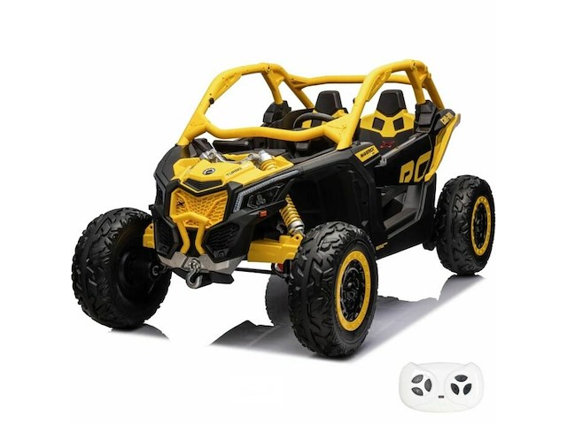 R/c licensed can am marverick utv yellow - afbeelding 1 van  4