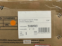 R/c licensed corvette c8 - orange - afbeelding 3 van  3