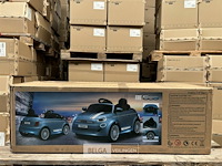 R/c licensed fiat 500e battery ride on car - pink - afbeelding 2 van  4