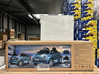 R/c licensed fiat 500e battery ride on car pink - afbeelding 2 van  4