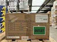 R/c licensed fiat 500e battery ride on car pink - afbeelding 3 van  4