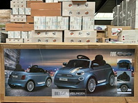 R/c licensed fiat 500e battery ride on car pink - afbeelding 2 van  4
