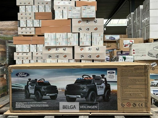R/c licensed ford ranger raptor police black - afbeelding 1 van  4