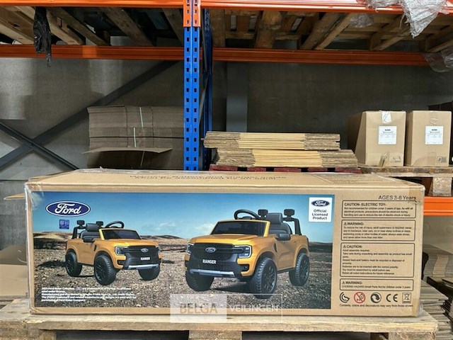 R/c licensed ford ranger ride on car - grey - afbeelding 1 van  4