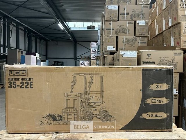 R/c licensed jcb fork lift - yellow - afbeelding 1 van  4