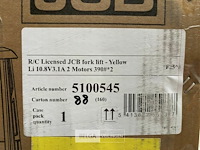 R/c licensed jcb fork lift yellow - afbeelding 4 van  4