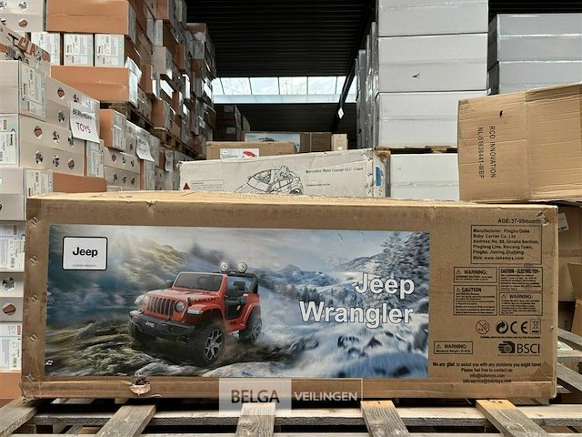 R/c licensed jeep wrangler rubicon - black - afbeelding 1 van  4