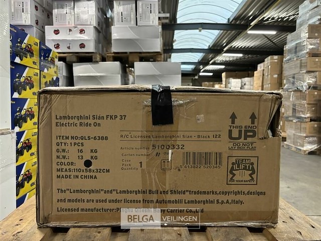 R/c licensed lamborghini sian black - afbeelding 3 van  4