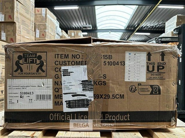 R/c licensed lamborghini veneno black - afbeelding 3 van  4