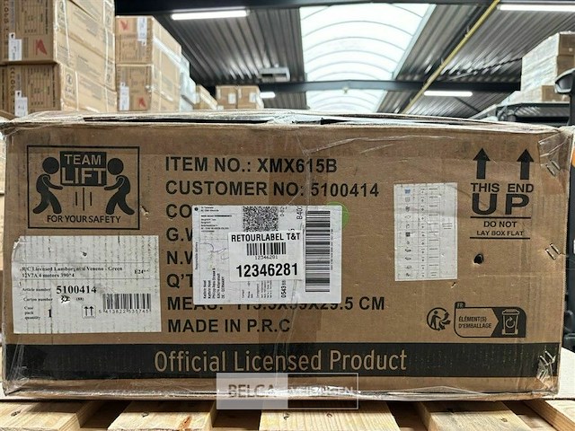 R/c licensed lamborghini veneno green - afbeelding 3 van  4