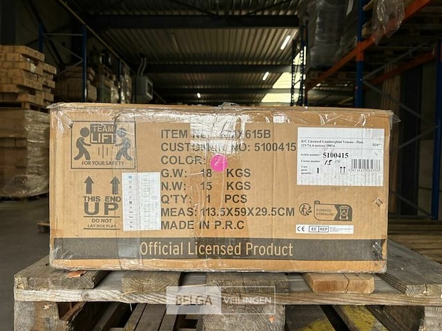 R/c licensed lamborghini veneno pink - afbeelding 3 van  4