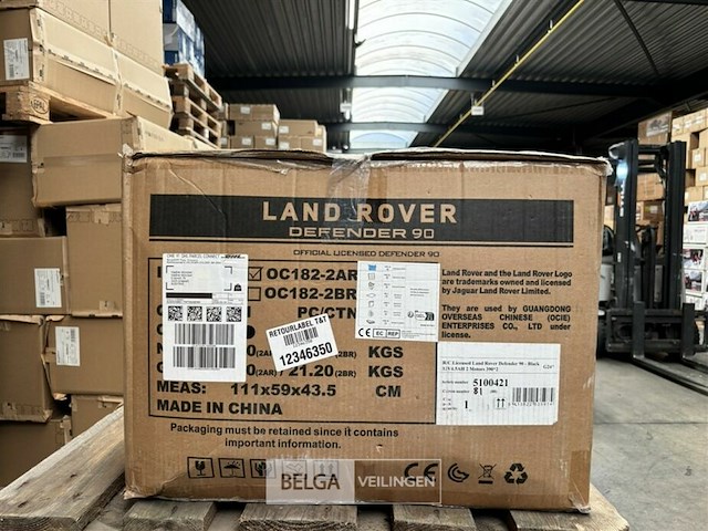 R/c licensed land rover defender 90 - black - afbeelding 3 van  5