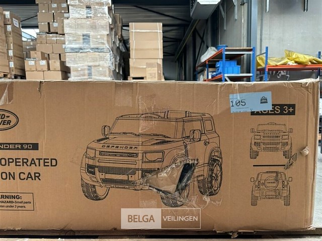 R/c licensed land rover defender 90 - black - afbeelding 4 van  5