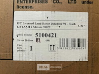 R/c licensed land rover defender 90 - black - afbeelding 5 van  5