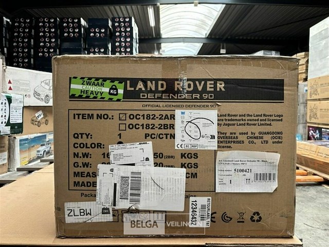 R/c licensed land rover defender 90 black - afbeelding 3 van  4