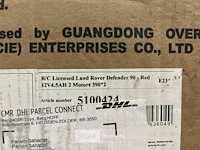 R/c licensed land rover defender 90 red - afbeelding 4 van  4