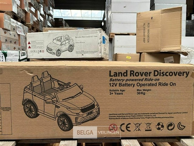 R/c licensed land rover discovery - pink - afbeelding 2 van  4