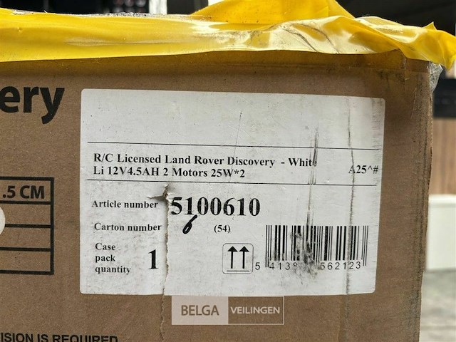 R/c licensed land rover discovery - white - afbeelding 3 van  3