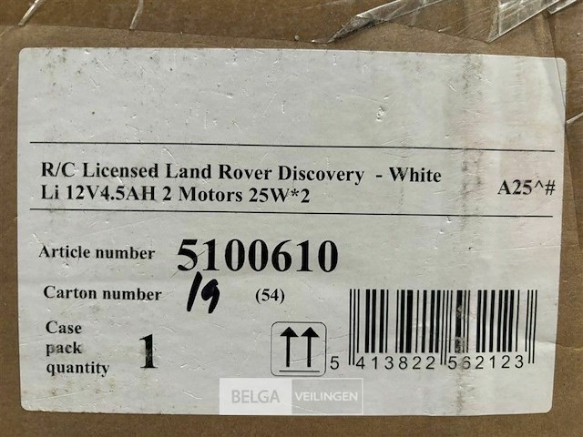 R/c licensed land rover discovery white - afbeelding 3 van  3