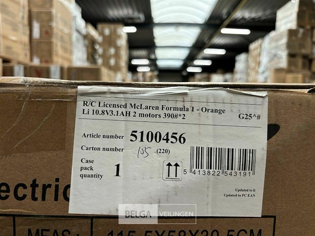R/c licensed mclaren formula 1 orange - afbeelding 4 van  4