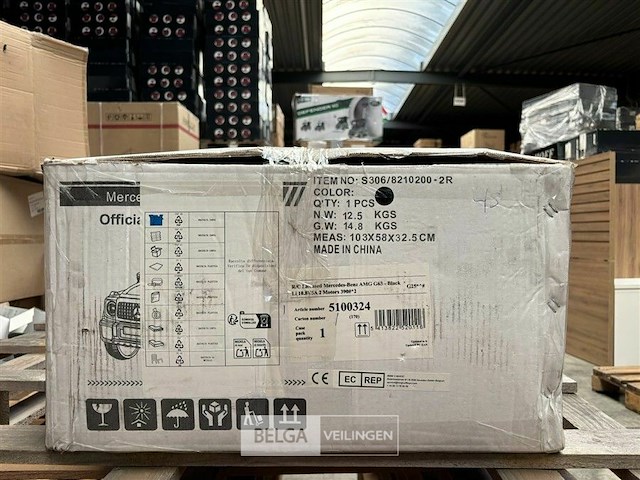 R/c licensed mercedes benz amg g63 - black - afbeelding 3 van  4