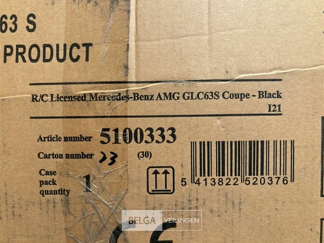 R/c licensed mercedes-benz amg glc 63s coupe - black - afbeelding 5 van  5