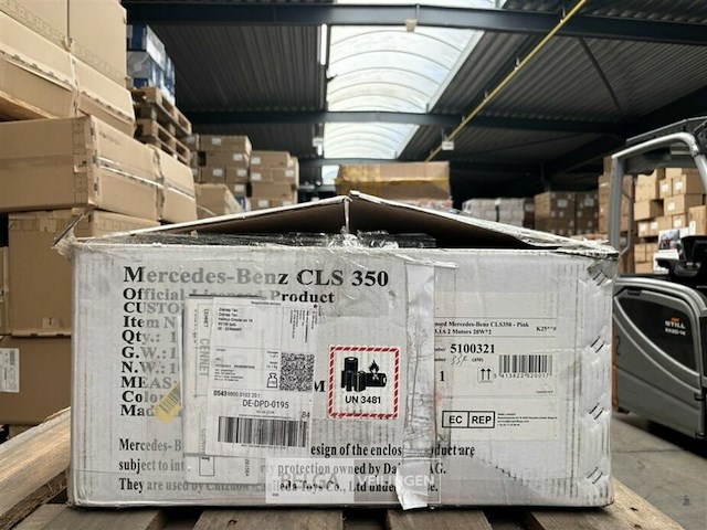 R/c licensed mercedes-benz cls350 - pink - afbeelding 3 van  4