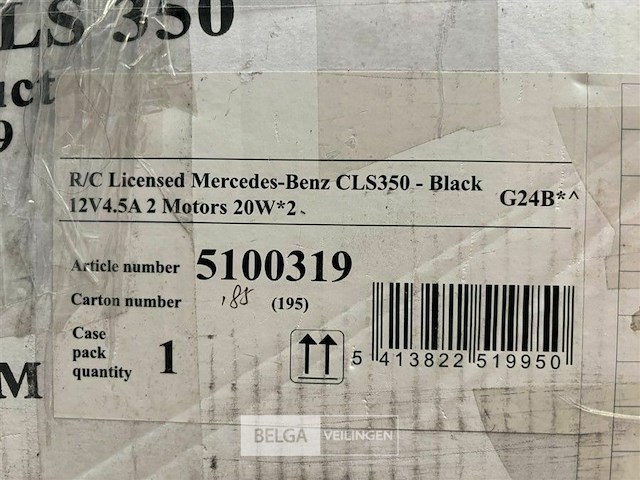 R/c licensed mercedes-benz cls350 black - afbeelding 4 van  4