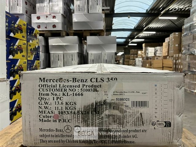 R/c licensed mercedes-benz cls350 pink - afbeelding 3 van  4