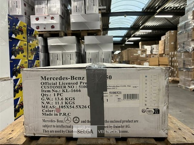 R/c licensed mercedes-benz cls350 pink - afbeelding 3 van  4