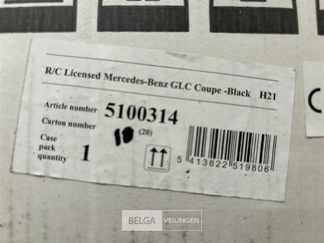 R/c licensed mercedes benz glc coupe - black - afbeelding 4 van  4